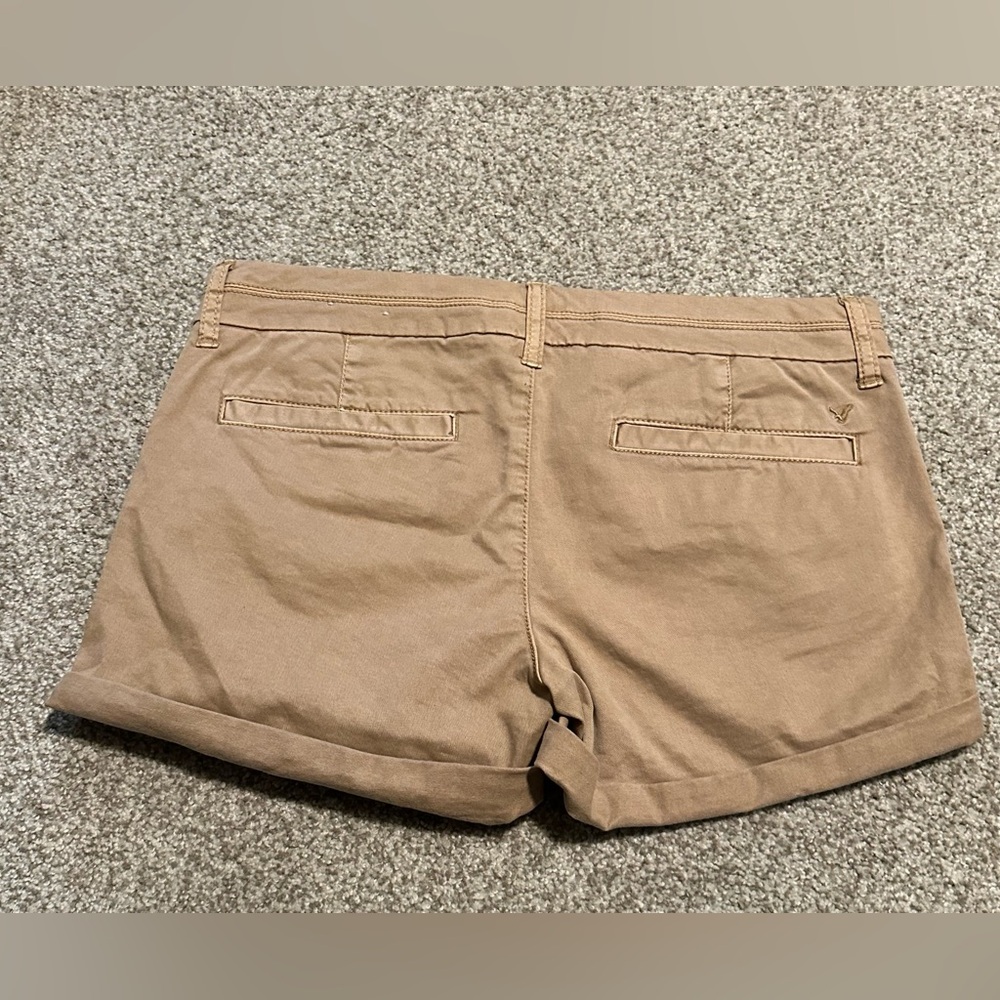 American Eagle Women's Tan Shorts - Picture 2 of 3